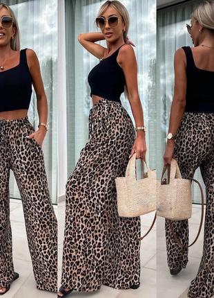 Шикарные леопардовые брюки🐆