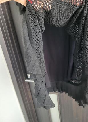Вязаное платье zara5 фото