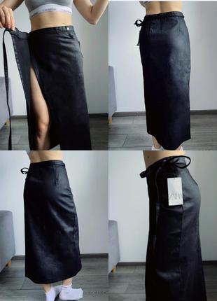 Zara джинсовая юбка6 фото