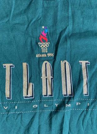 Распродажа atlanta 1996 rare vintage винтажная футболка-мерч hanes ®2 фото