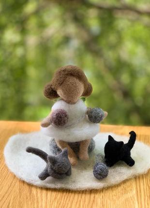 Кукла из шерсти