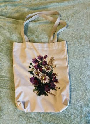 Сумка-шоппер,женская сумка, украинский сувенир, ручная работа