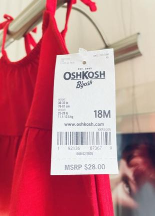 Летний сарафан для девочки 18 месяцев oshkosh