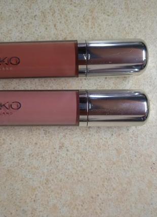 Помада жидкая, матовая. kiko latex shine