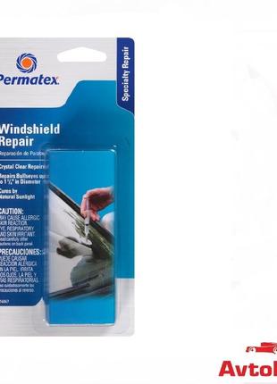 Набір для ремонту вітрового скла permatex клей bullseye windshield repair kit (16067)