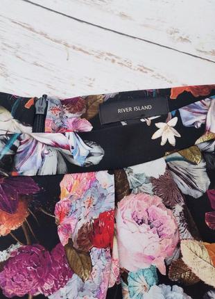 Стильные шорты на запах в цветочный принт 44 размер2 фото