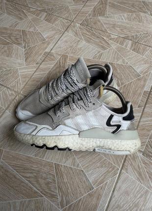 Кроссовки program adidas nite jogger crystal white boost streetwear hype