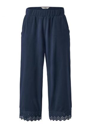 Трикотажні штани кюлоти з вишивкою tcm tchibo