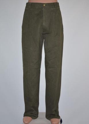 Штани green leaf dark khaki (m) щільні.