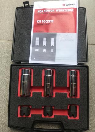 Wurth набір спеціальних ключів із 6 частин для датчиків nox
