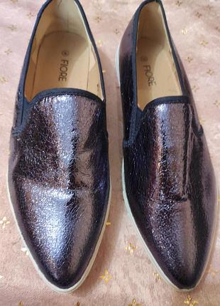 Новые женские слипоны слипы мокасины р.40-41