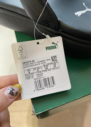 Сандалі босоніжки puma suede mayu summer women's sandals5 фото