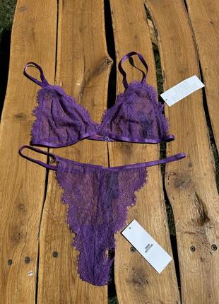 Сетевой комплект лиф+ трусики м urban outfitters