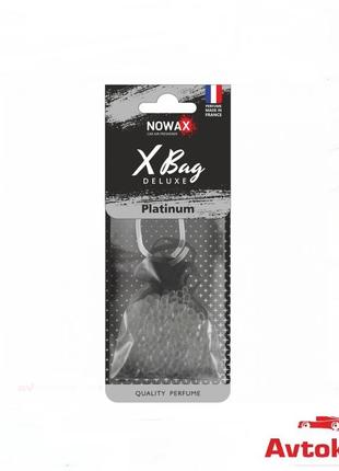 Ароматизатор запах мешочек гель в машину пахучка для авто nowax x bag deluxe platinum (nx07587)1 фото