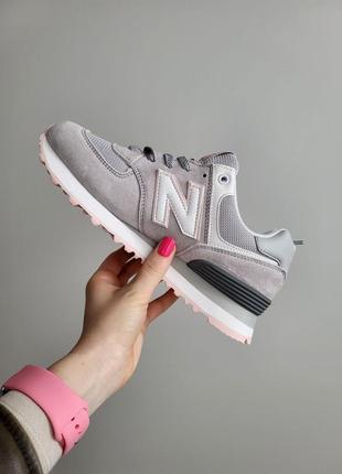 Стильные женские замшевые кроссовки new balance, натуральная замша, 37-38-39-40-412 фото