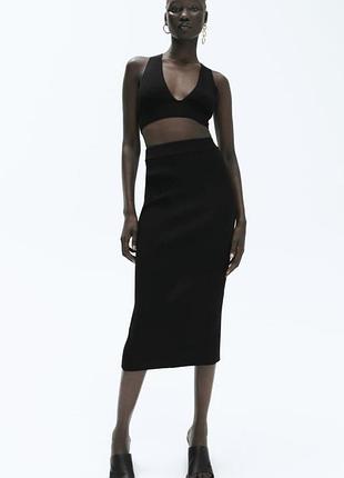 Zara комплект топ юбка xs-s