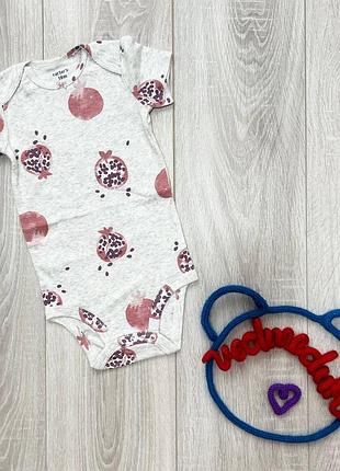 Боди carters для девочки с коротким рукавом 2