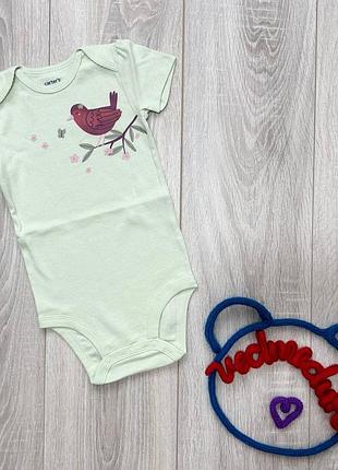 Боди carters для девочки с коротким рукавом 4