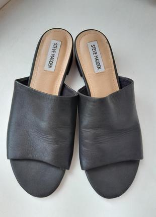 Шльпанці 39р шкіра steve madden