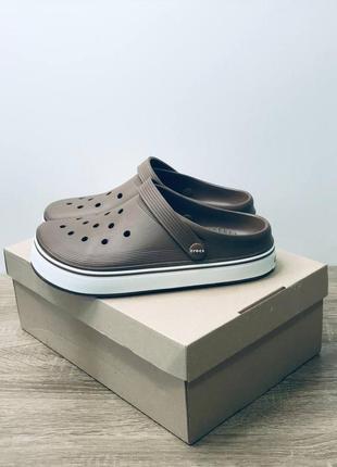Чоловічі крокси сабо crocs