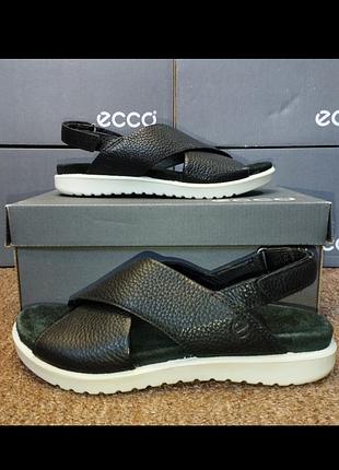 Босоніжки з натуральної шкіри ecco flora 700183 01001