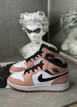 Air jordan 1 mid pink оригінал‼️
