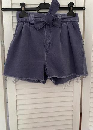 Джинсовые шорты для девочки zara