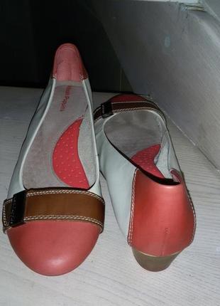 Hush puppies(usa)- Красивые кожаные туфли размер 41 - 27,5 см