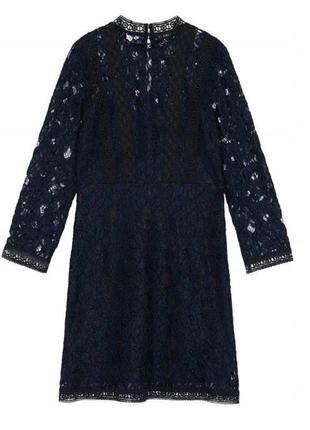 Красиве мереживне плаття zara basic