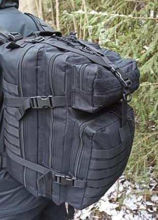Рюкзак тактичний 50 л, з підсумками військовий штурмовий рюкзак на molle великий9 фото