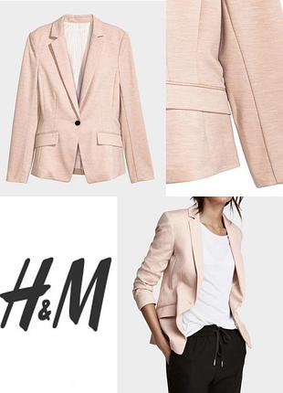 Гарний стильний піджак блейзер із кишенями h&m етикетка
