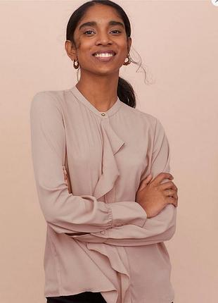 Красивая блуза топ h&m этикетка