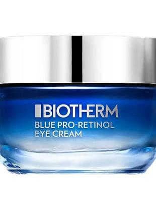 Крем для контуру очей biotherm blue pro-rethinol eye cream 5 ml.
