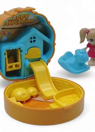 Ігровий набір "mini world suitcase: дитячий майданчик"