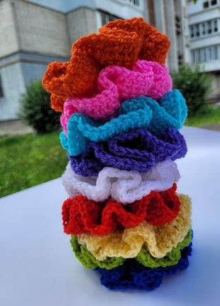 Резинки для волос. резинки ручной работы 😍