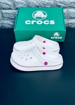 Шльопки жіночі крокси сабо crocs