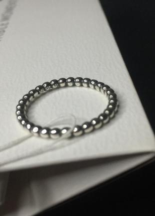 Серебряное кольцо кольца пандора pandora 190615 с серебряных шаров сферы шарики серебро проба s925 ale новое с биркой и пломбой