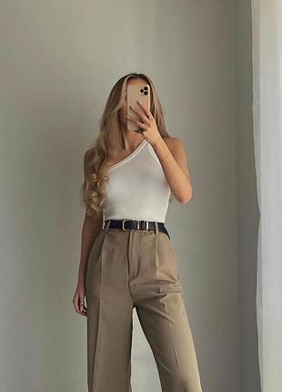 Топ майка  zara на одне плече s 36 xs 34