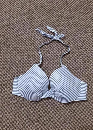 Купальник в полоску стан нового 80c h&m
