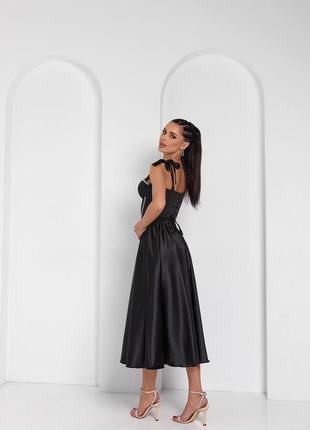 Комплект, декорований камінням, корсет спідниця5 фото