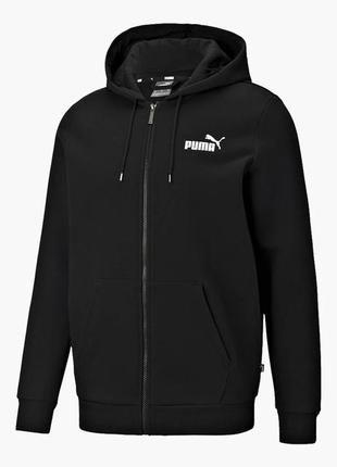 Alloriginal com ua худі puma essentials full-zip logo black 586702-01 розміри запитуйте