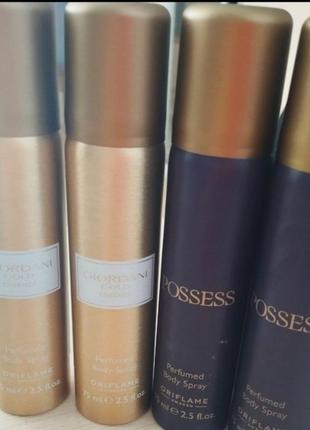 Парфюмированный спрей дезодорант possess, giordani gold essenza