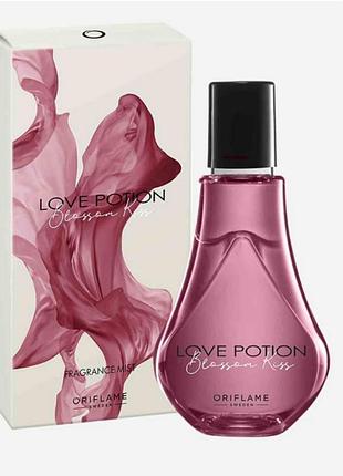 Парфюмированный спрей для тела love potion blossom kiss