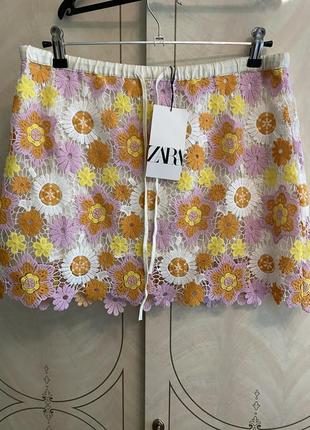 Міні спідниця zara l