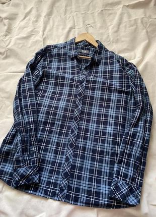 Рубашка в клетку zara bershka