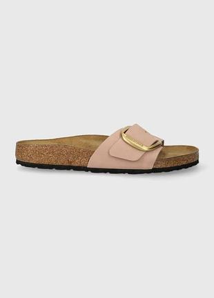 Alloriginal com ua шльопанці з нубуку birkenstock madrid big buckle колір рожевий 1026943 розміри запитуйте
