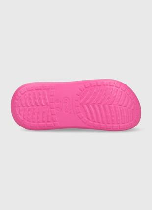 Alloriginal com ua гумові чоботи crocs classic crush rain boot жіночі колір рожевий 207946 207946.6ub-6ub5 фото