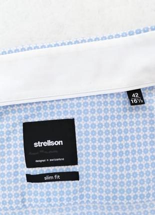 Хлопок рубашка strellson slim fit