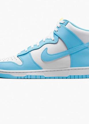 Alloriginal com ua кросівки nike dunk high retro white/light blue dd1399-401 розміри запитуйте