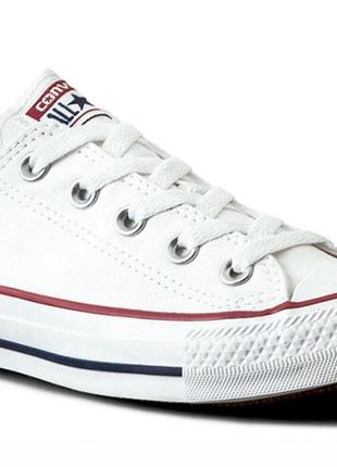 Alloriginal com ua  кеди converse chuck taylor all star classic low optical white m7652c унісекс (білий) розміри
